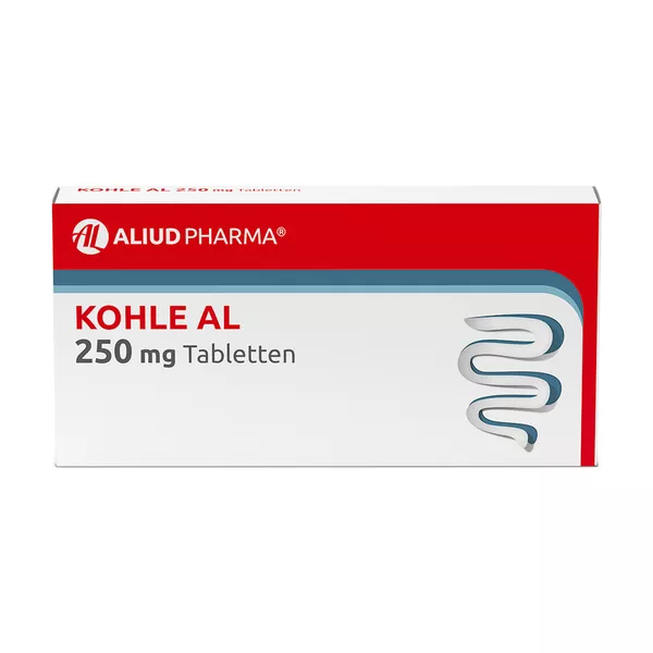 Kohle AL 250 mg Tabletten 20 St