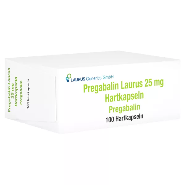 Pregabalin Laurus 25 mg Hartkapseln 100 St