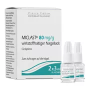 MICLAST 80 mg/g wirkstoffhaltiger Nagellack 2X3 ml