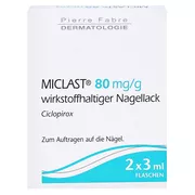 MICLAST 80mg/g Nagellack, 2 x 3 ml