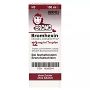 Bromhexin Hermes Arzneimittel 12mg/ml 100 ml