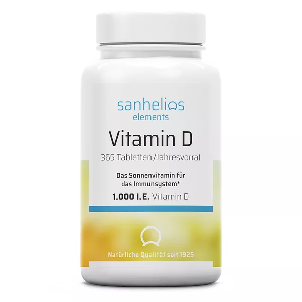 sanhelios Vitamin D3 1.000 I.E. 365 St