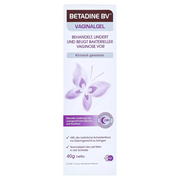 Betadine BV Vaginalgel 1% 40 g