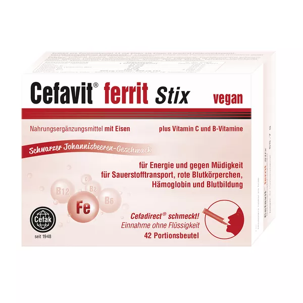 Cefavit Ferrit Stix Granulat 42 St