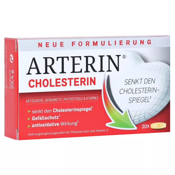 Arterin Cholersterin Tabletten 30 St
