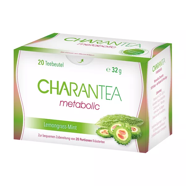 CHARANTEA metabolic Lemongrass-Mint Tee, 20 St.