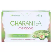 CHARANTEA metabolic Lemongrass-Mint Tee, 20 St.