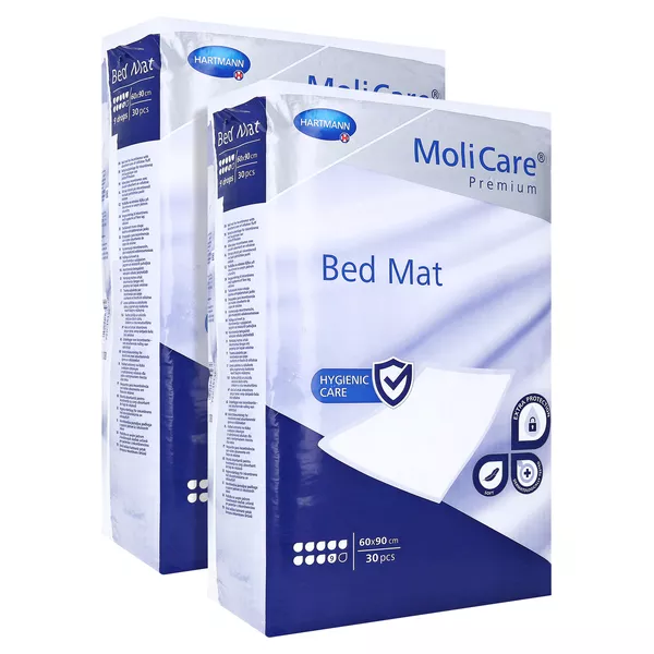 MoliCare Premium Bed Mat 9 Tropfen 60x90cm 2X30 St