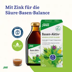 Salus Basen-Aktiv Mineralstoff-Kräuter-Elixier, 500 ml