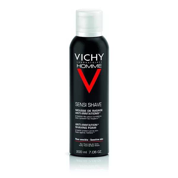 VICHY HOMME Rasierschaum gegen Hautirritationen, 200 ml