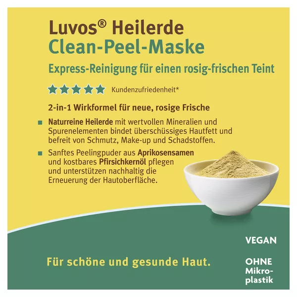Luvos-Heilerde Clean-Peel-Maske 2X7,5 ml