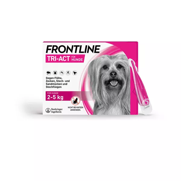 FRONTLINE TRI-ACT - Hund XS 2-5 kg
