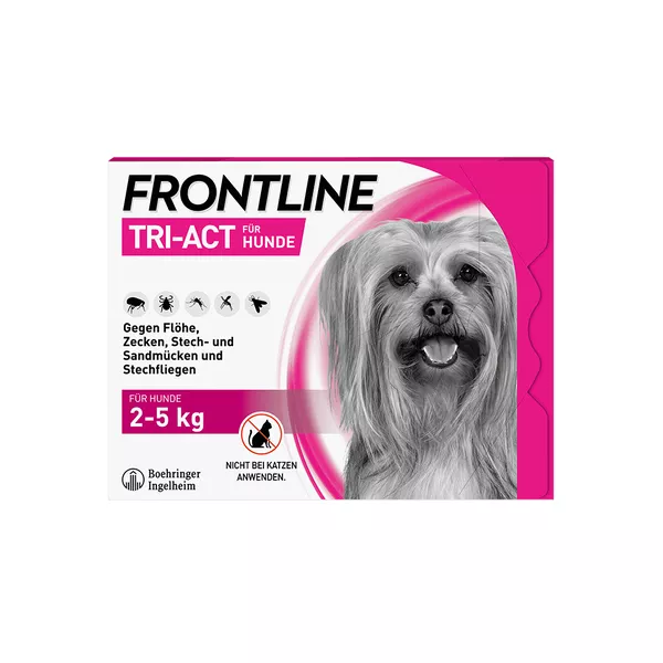 FRONTLINE TRI-ACT - Hund XS 2-5 kg