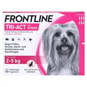 FRONTLINE TRI-ACT - Hund XS 2-5 kg, 6 St.