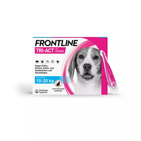 FRONTLINE TRI-ACT - Hund M 10-20 kg