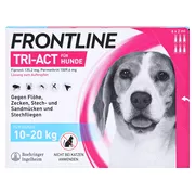 FRONTLINE TRI-ACT - Hund M 10-20 kg, 6 St.