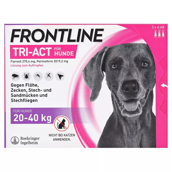 FRONTLINE TRI-ACT - Hund L 20-40 kg 3 St