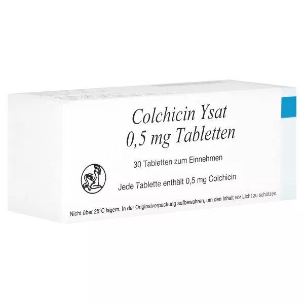 Colchicin Ysat 0,5 mg Tabletten 30 St