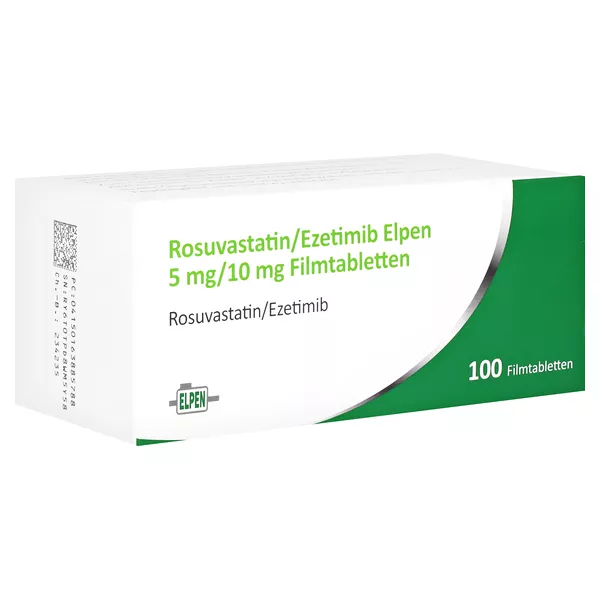 ROSUVASTATIN/Ezetimib Elpen 5 mg/10 mg Filmtabl. 100 St