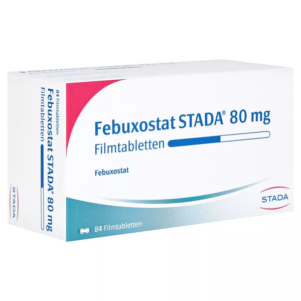 Febuxostat Stada 80 mg Filmtabletten 84 St