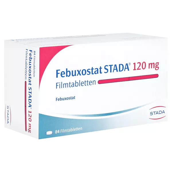 Febuxostat Stada 120 mg Filmtabletten 84 St