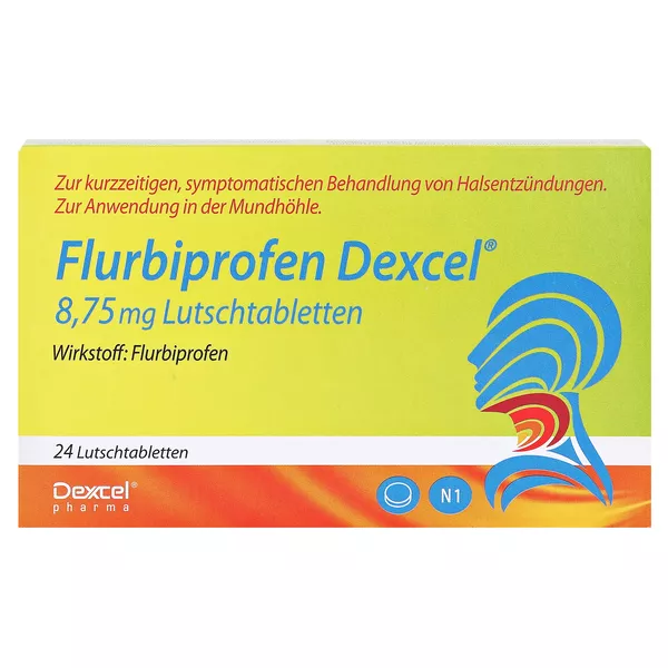 Flurbiprofen Dexcel 8,75 mg 24 St