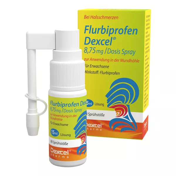 Flurbiprofen Dexcel 8,75 mg