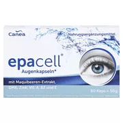 Epacell Augenkapseln mit Maquibeere + DHA + EPA, 60 St.