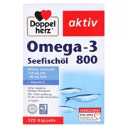 Doppelherz Omega-3 800 Seefischöl 120 St