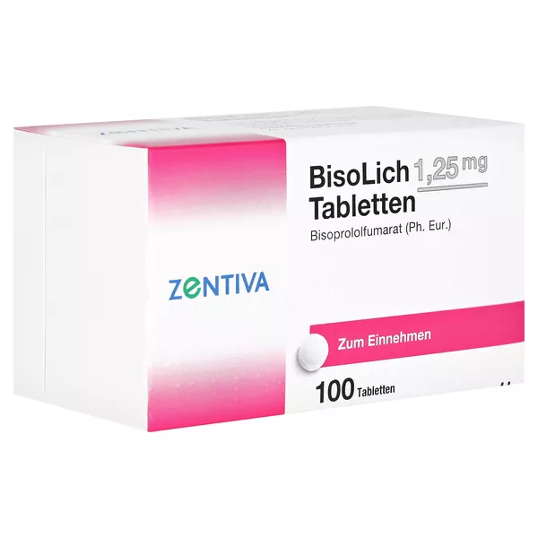 Bisolich 1,25 mg Tabletten 100 St
