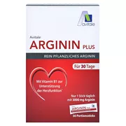Arginin Plus Vitamin B1+B6+B12+Folsäure Sticks 30X5,9 g
