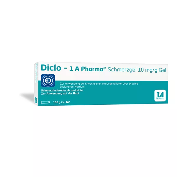 Diclo - 1 A Pharma Schmerzgel 10 mg/g