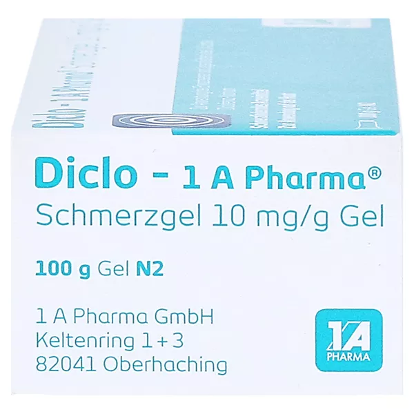 Diclo - 1 A Pharma Schmerzgel 10 mg/g, 100 g
