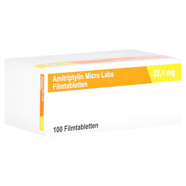 AMITRIPTYLIN Micro Labs 22,1 mg Filmtabletten 100 St