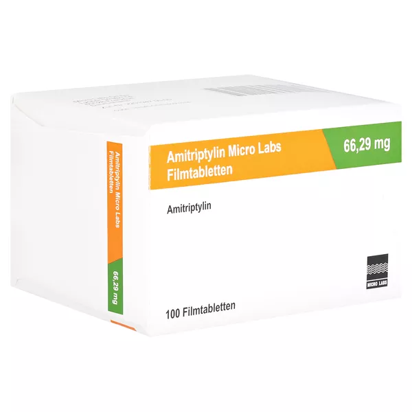 AMITRIPTYLIN Micro Labs 66,29 mg Filmtabletten 100 St