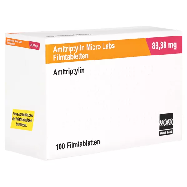 AMITRIPTYLIN Micro Labs 88,38 mg Filmtabletten 100 St