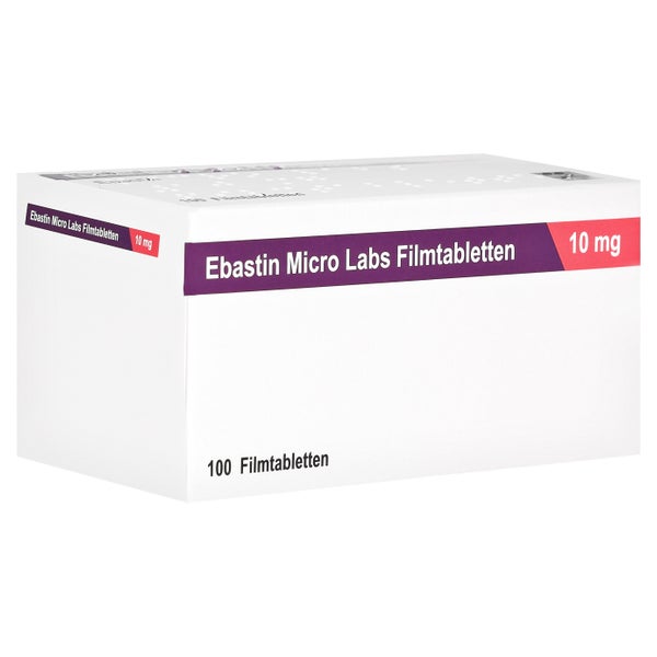 Ebastin Micro Labs 10 mg Filmtabletten 100 St