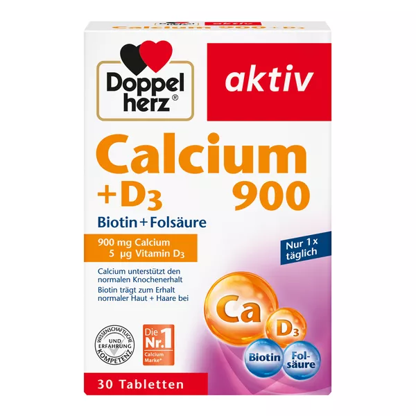 Doppelherz Calcium 900 + D3