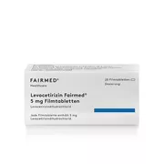 Levocetirizin Fairmed 5 mg 20 St