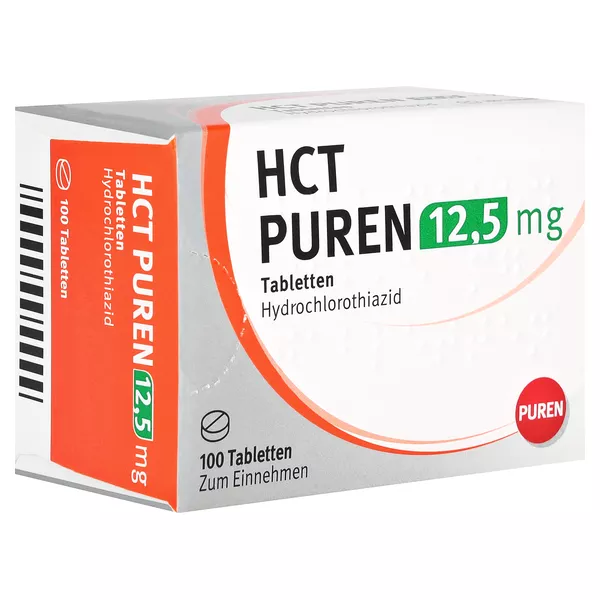 HCT Puren 12,5 mg Tabletten 100 St