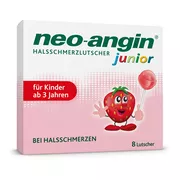 neo-angin junior Halsschmerzlutscher, 8 St.