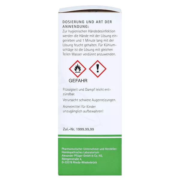 Desinfektionsmittel Ethanol 70% V/V Pflü 200 ml