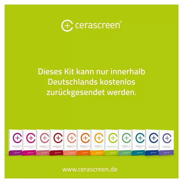 Cerascreen Freies Testosteron Test-Kit 1 St