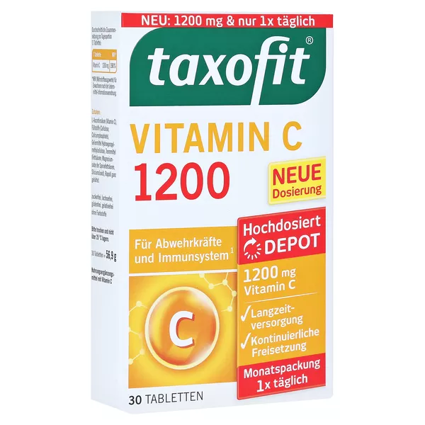Taxofit Vitamin C 1200 Tabletten 30 St