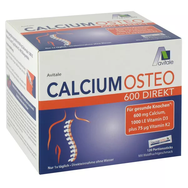 Calcium Osteo 600 Direkt 120 St