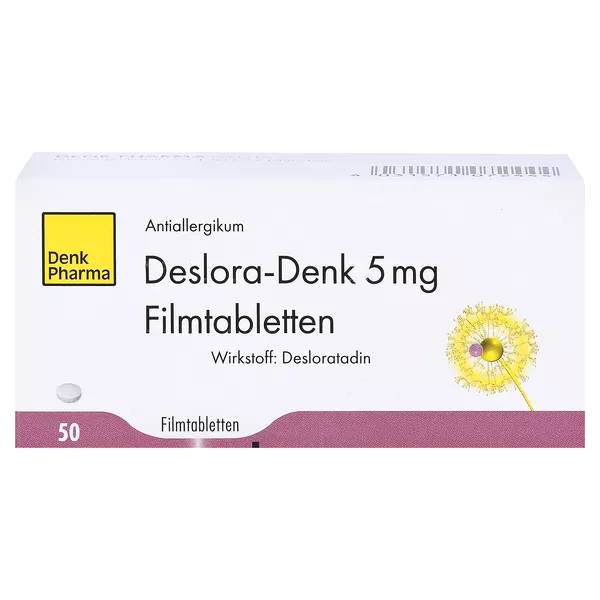 Deslora-denk 5 mg Filmtabletten, 50 St.