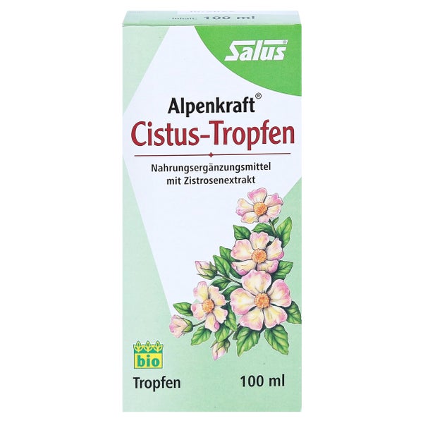Alpenkraft Cistus-tropfen Bio Salus 100 ml