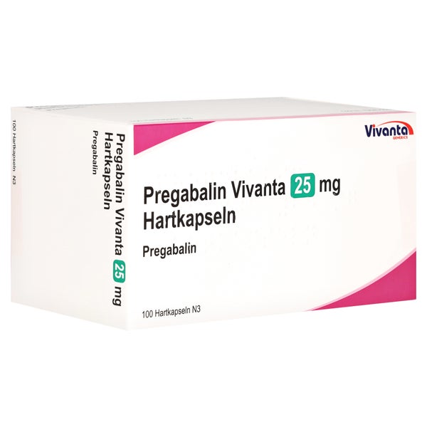 Pregabalin Vivanta 25 mg Hartkapseln 100 St