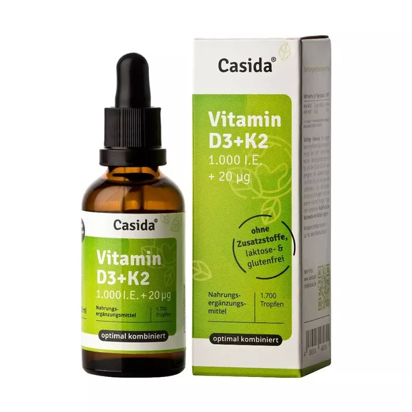 Vitamin D3 + K2 Tropfen 50 ml
