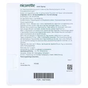 Nicorette Mint Spray 1 mg/Sprühstoß - Reimport 300 Sp